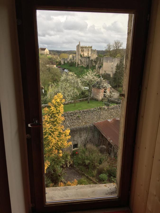 Chez Fred Avec Vue Sur Le Chateau Angles-sur-lʼAnglin المظهر الخارجي الصورة